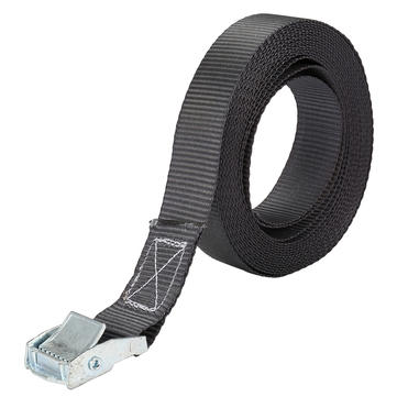 4 stk. Heavy Duty 5m X 25mm Fastspændingsstropper med Kamspænder til Motorcykel Bil Bagage Trailer