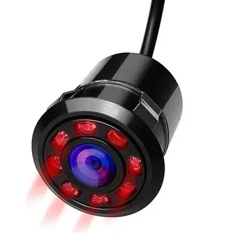 Quelima Universal 8 LED Infrarød Natvision Bagudvendt Bilkamera